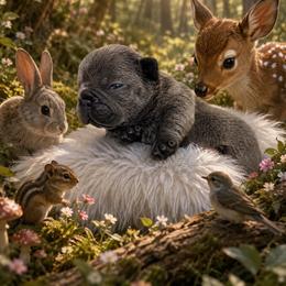 Bambi Infinity French Bulldogs - Blue male French Bulldog puppy in Port St Lucie, Florida from Infinity French Bulldogs