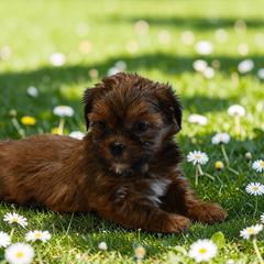 Roux - Blue and tan male Shorkie puppy in Delta, Colorado from SATA Kennels