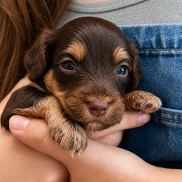 Boba Fett - Chocolate merle male Bernedoodle puppy in Travelers Rest, South Carolina from Bernedoodle.do