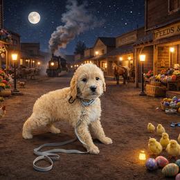 Vaughn - Apricot male Goldendoodle puppy in Houston, Texas from Were The Mack'Doodles