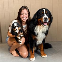Freya - Black rust and white female Bernese Mountain Dog puppy in Broxton, Georgia from Faith’s Bernese