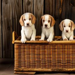 Beagles and Harriers from WolfRun Beagles