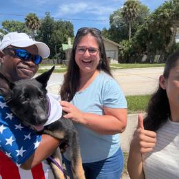 Arabesque - Black and cream female German Shepherd puppy in De Land, Florida from 3B’s Animal Artistry