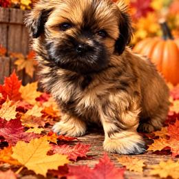 Boy 2 - Brindle male Shih Tzu puppy in Scottdale, Pennsylvania from Nancy’s Majestic Shih Tzus