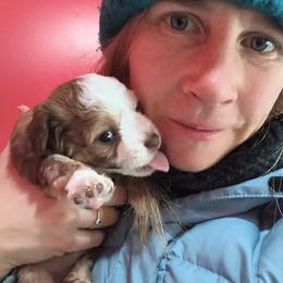 Pearl - White and chocolate female Chinese Crested puppy in Frederick, Maryland from Lovable Cresteds