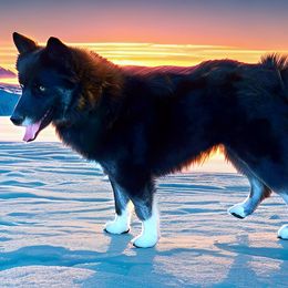 Diamond - Siberian Husky