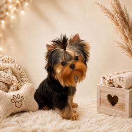 Luca - Black and tan male Yorkshire Terrier puppy in Greenwood County, South Carolina from TCB Yorkies