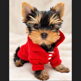Armani - Black and tan male Yorkshire Terrier puppy in Seattle, Washington from 🎀 Yorkies Boutique Babydolls 🎀