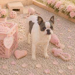 Indigo - Blue female Boston Terrier puppy in San Antonio, Texas from JT Bostons