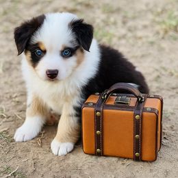 Rob - Red merle male Miniature Australian Shepherd puppy in Luling, Texas from Little Wood Toy and Mini Aussies