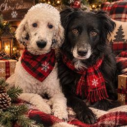 Aussiedoodle puppies from James Ruby Farms
