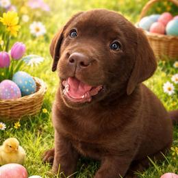 Koda - 6391 - chocolate girl - Chocolate female Labrador Retriever puppy in Brandywine, Maryland from QVR Labradors and Leonbergers