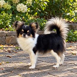 Brandon - Black and tan male Chihuahua puppy in Morrisville, North Carolina from Mozzafiato Chihuahuas