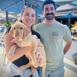 Poppy-Pink Collar - Yellow female Labrador Retriever puppy in Penn Valley, California from Pleasant Valley Creekside Ranch, LLC
