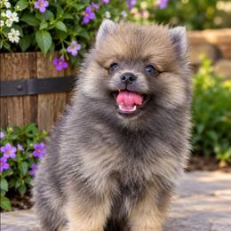 Bluey - Wolf sable male Pomeranian puppy in Fort Worth, Texas from Picture Perfect Poms
