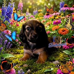AFDs Athena - Red female Dachshund puppy in Waverly, Ohio from Always Faithful Dachshunds