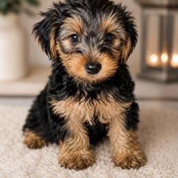 Tanner - Black and tan male Yorkshire Terrier puppy in Broxton, Georgia from More Than Family