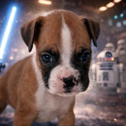 Milo - Fawn male Boxer puppy in Ocala, Florida from Bowers Boxers