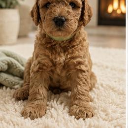 Americano - Cream male Goldendoodle puppy in Anderson, South Carolina from Cackalacky Companions