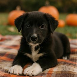 Levi - Black & white male Australian Shepherd puppy in Pasadena, Maryland from Maple shore Aussies