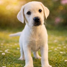 Polar - Yellow male Labrador Retriever puppy in Sweet Home, Oregon from Snowpeak English Labradors