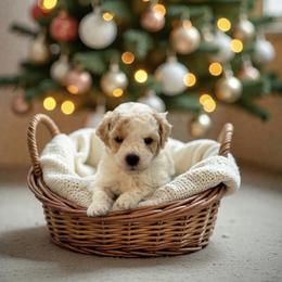 Polar - Parti male Maltipoo puppy in St. George, Utah from Winchester Hills Poodles and Doodles