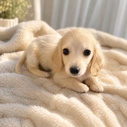Sporty - Cream female Dachshund puppy in Sebring, Florida from Mini Weenies