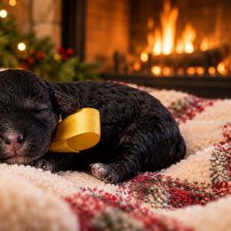 Tinsel - Sable female Cavapoo puppy in Ville Platte, Louisiana from The Barkery