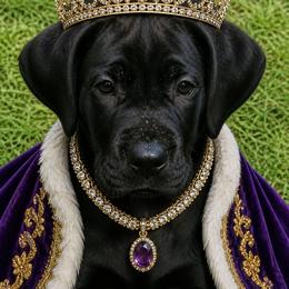 Female 3 - Black female Great Dane puppy in Columbia Stat, Ohio from Rocky Road Chocolate Danes