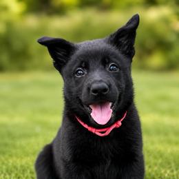 Pink Collar - Black female German Shepherd puppy in Casscoe, Arkansas from Crown H Shepherds