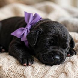 Raven - Black female Labrador Retriever puppy in Peru, Indiana from Harvest Moon Farms - Indiana English Cream Golden Retrievers