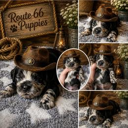 Hermes - Black gold and white male Shihpoo puppy in Delphos, Ohio from Route 66 Puppies