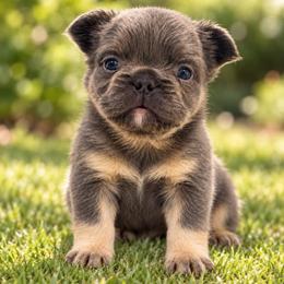 Bleu - Blue male French Bulldog puppy in Hialeah, Florida from Slinky Doxie 305