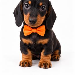 Oscar - Blue and tan male Dachshund puppy in Illinois from William Rotsaert