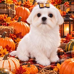 Koda - White male Maltese puppy in Mercer, Pennsylvania from Stone Ridge Maltese