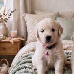Pink Rose - Light golden female Golden Retriever puppy in Baldwin Park, California from Mountain Valley Retrievers