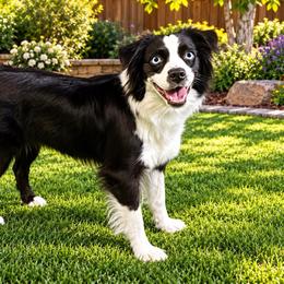 Evie - Black & white female Miniature Australian Shepherd puppy in Chino Valley, Arizona from BlueZion Aussies