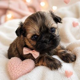 Donnie - Black gold and white male Shih Tzu puppy in Lancaster, Ohio from Wandering Tzu