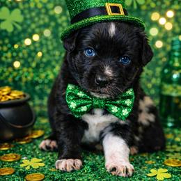 Black Ice - Black female Australian Shepherd puppy in Dalton, Georgia from Furtabulous Paws Australian Shepherds & Border Collies