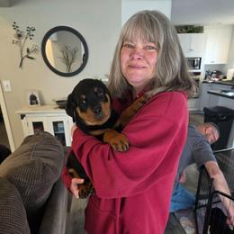 Yellow Girl - Black and mahogany female Rottweiler puppy in Lebanon, Oregon from SOUTH SANTIAM ROTTWEILERS