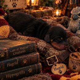 Hagrid - Black and tan male Dachshund puppy in Port Saint Lucie, Florida from ThePuppyVille
