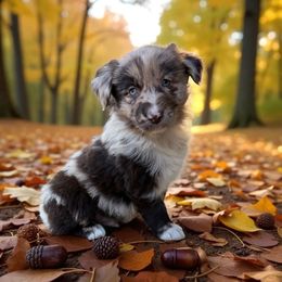 Goose - Red merle male Australian Shepherd puppy in Statesville, North Carolina from Charming Australian Shepherds