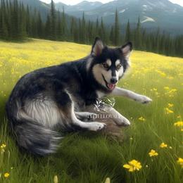 Meadow - Pomsky