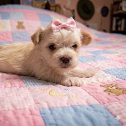 Roxy - Gold female Morkie puppy in Fall River, Massachusetts from Exquisite Babydoll Morkies and Yorkies