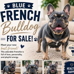 Girl 1 - Blue fawn female French Bulldog puppy in Waldorf, Maryland from Holistic Kennel