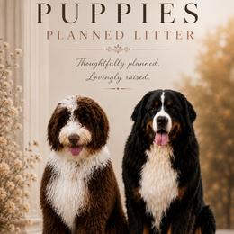 Bernedoodle puppies from Lecanto Puppy