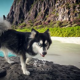 Dazzle - Pomsky