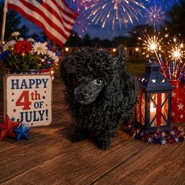 MP AKC Toy Orange - Sable male Poodle puppy in Benson, North Carolina from A Bundle of Love