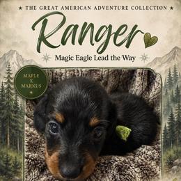 Ranger - Black and tan male Dachshund puppy in Shawnee, Oklahoma from Magic Eagle Miniature Dachshunds
