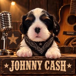 Johnny - Tri-color male Cavalier King Charles Spaniel puppy in Enid, Oklahoma from Laurel Crown Cavaliers